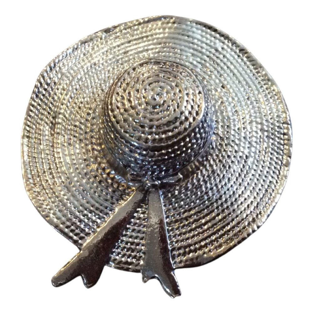 Vintage Michelle Lynn Sun Hat Scarf Clip